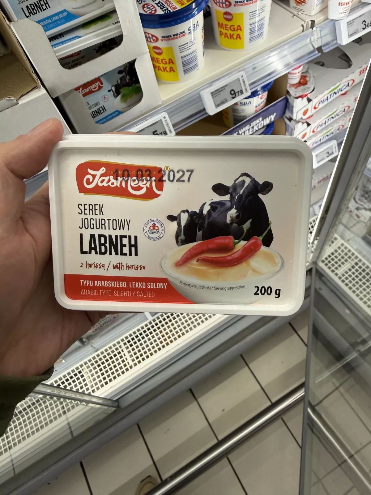 Jasmeen Serek jogurtowy Labneh z harissą | 200g