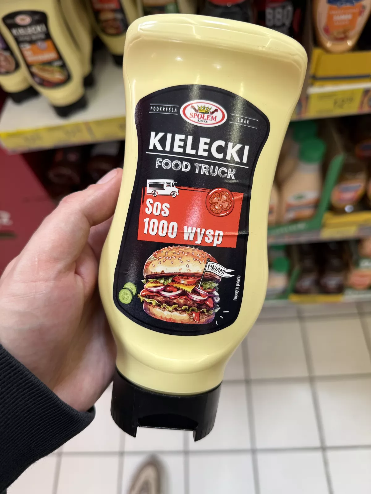 Kielecki Food Truck Sos 1000 wysp | 450g