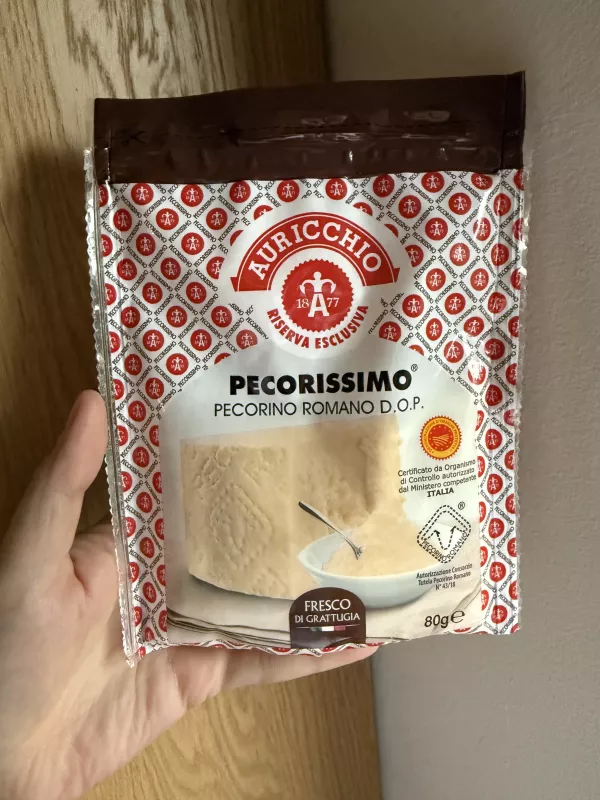 Auricchio Riserva Esclusiva Pecorissimo Pecorino Romano DOP Fresco di Grattugia | 80g