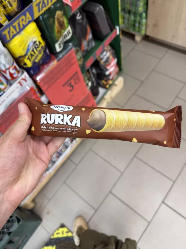 Nordis Rurka lody o smaku czekoladowym | 100ml