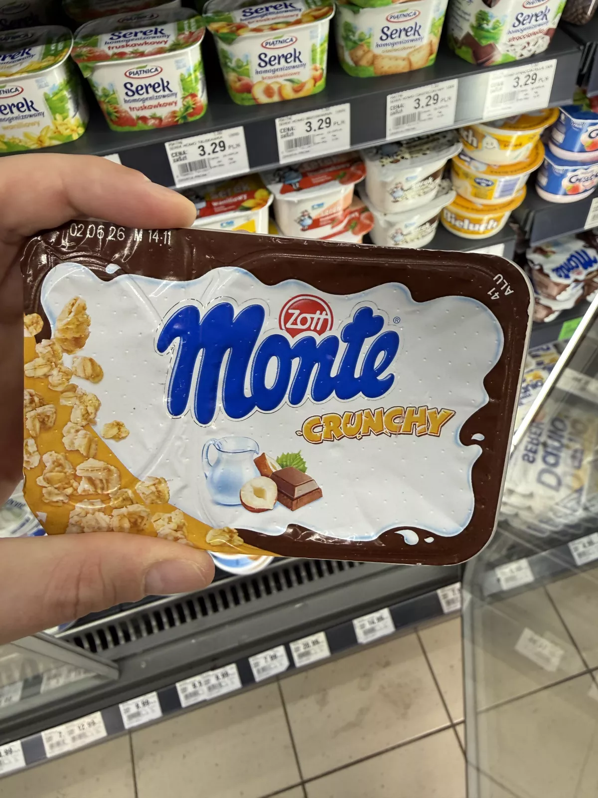 Zott Monte Crunchy | 125g