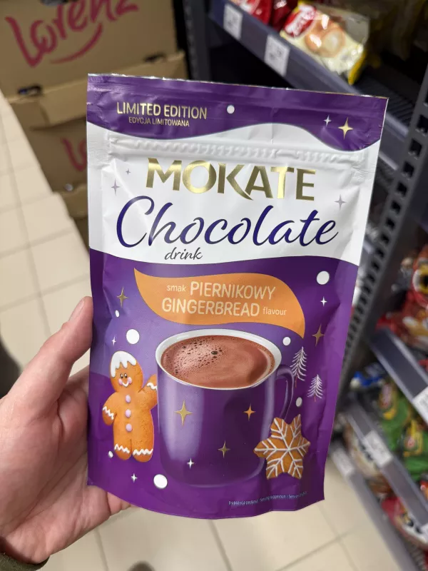 Mokate Chocolate drink smak piernikowy (edycja limitowana) | 120g