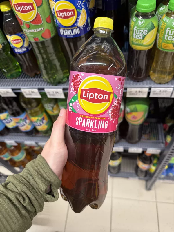 Lipton Ice Tea Sparkling Raspberry | 1500ml