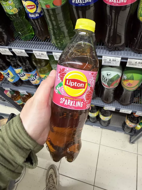 Lipton Ice Tea Sparkling Raspberry | 500ml