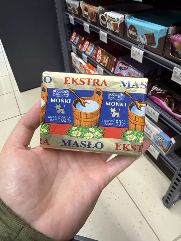 Mońki Masło Ekstra 83% | 200g