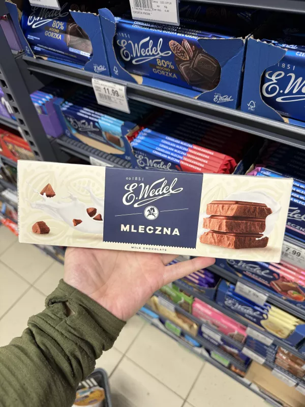 E. Wedel Czekolada Mleczna | 220g