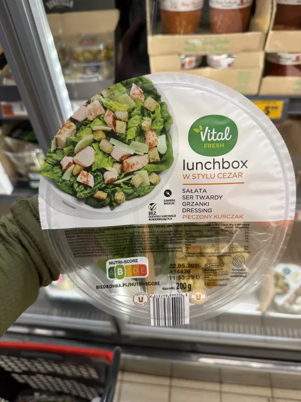Vital Fresh Lunchbox w stylu Cezar | 200g