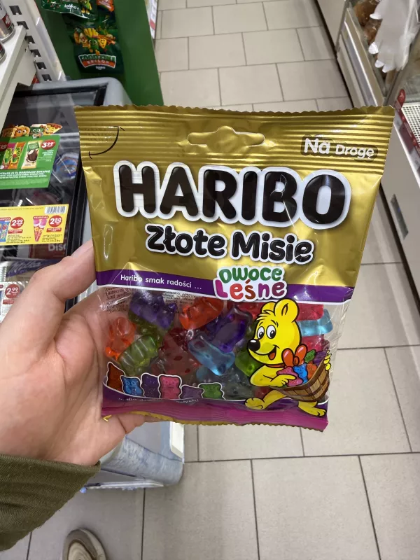 Haribo Złote Misie Owoce Leśne Na Drogę | 80g