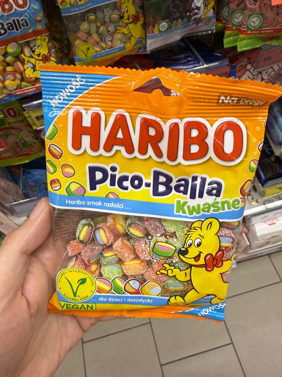 Haribo Pico-Balla Kwaśne | 80g
