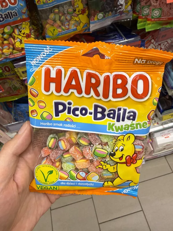 Haribo Pico-Balla Kwaśne | 80g