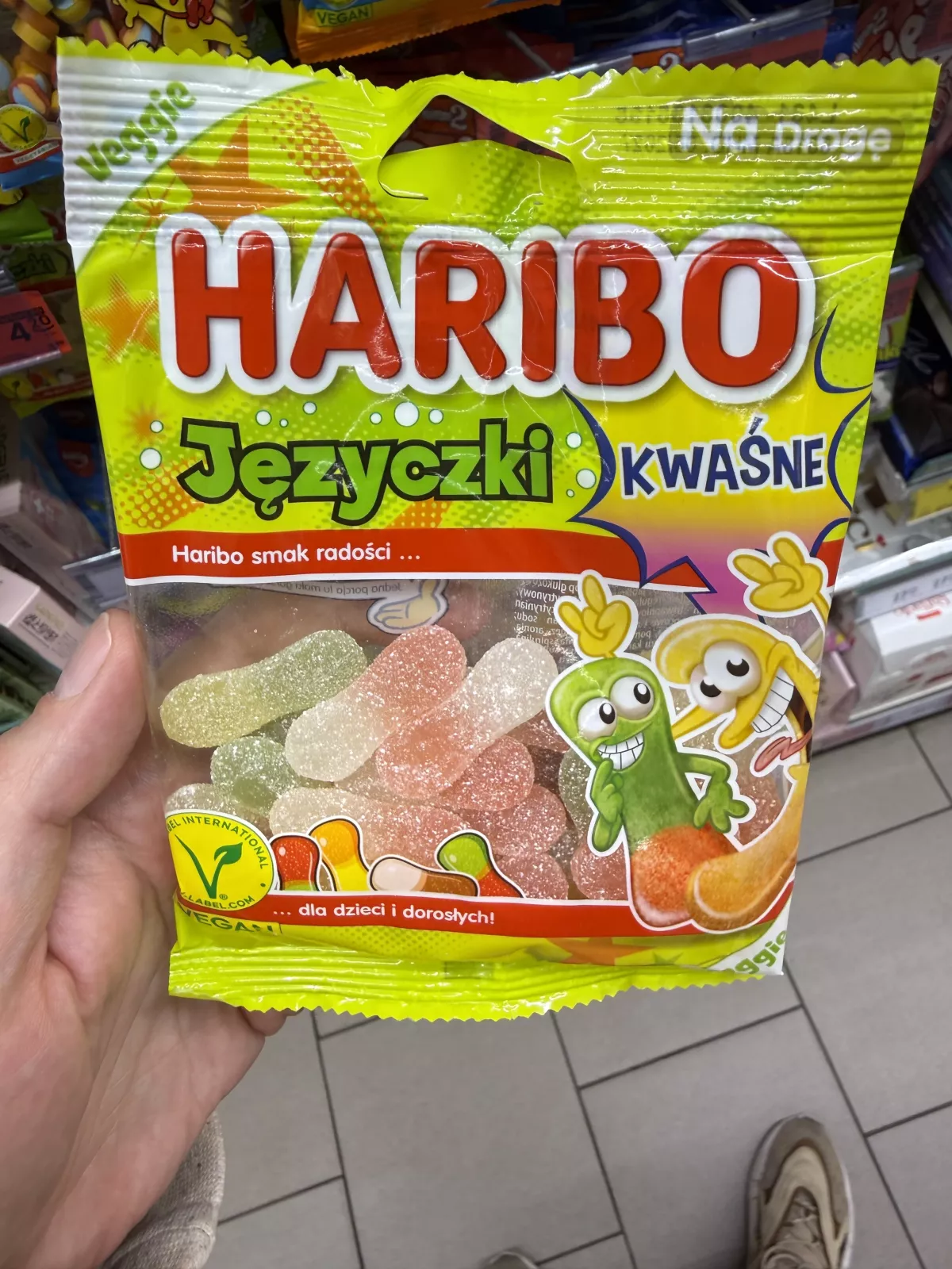 Haribo Języczki Kwaśne | 85g