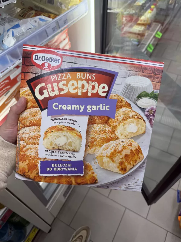 Dr. Oetker Pizza Buns Guseppe Creamy garlic | 480g