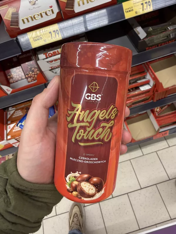 GBS Angel’s Touch kawa rozpuszczalna o smaku czekoladek mleczno-orzechowych | 100g