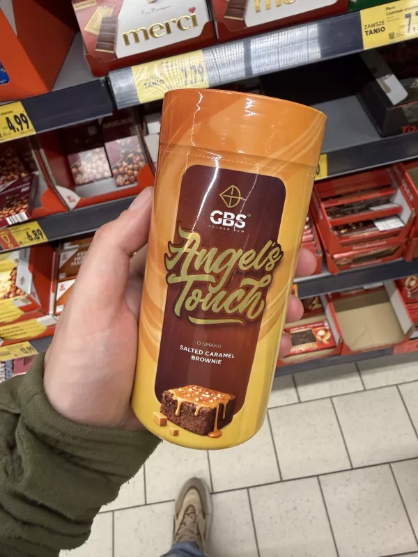 GBS Angel’s Touch kawa rozpuszczalna o smaku Salted Caramel Brownie | 100g