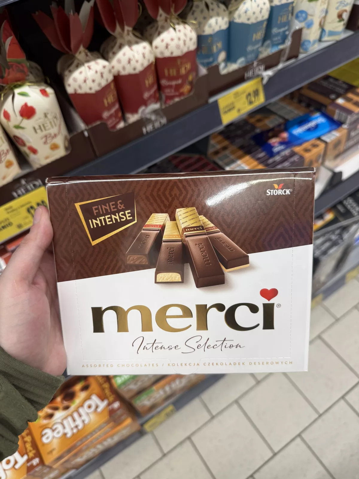 merci Intense Selection kolekcja czekoladek deserowych | 250g