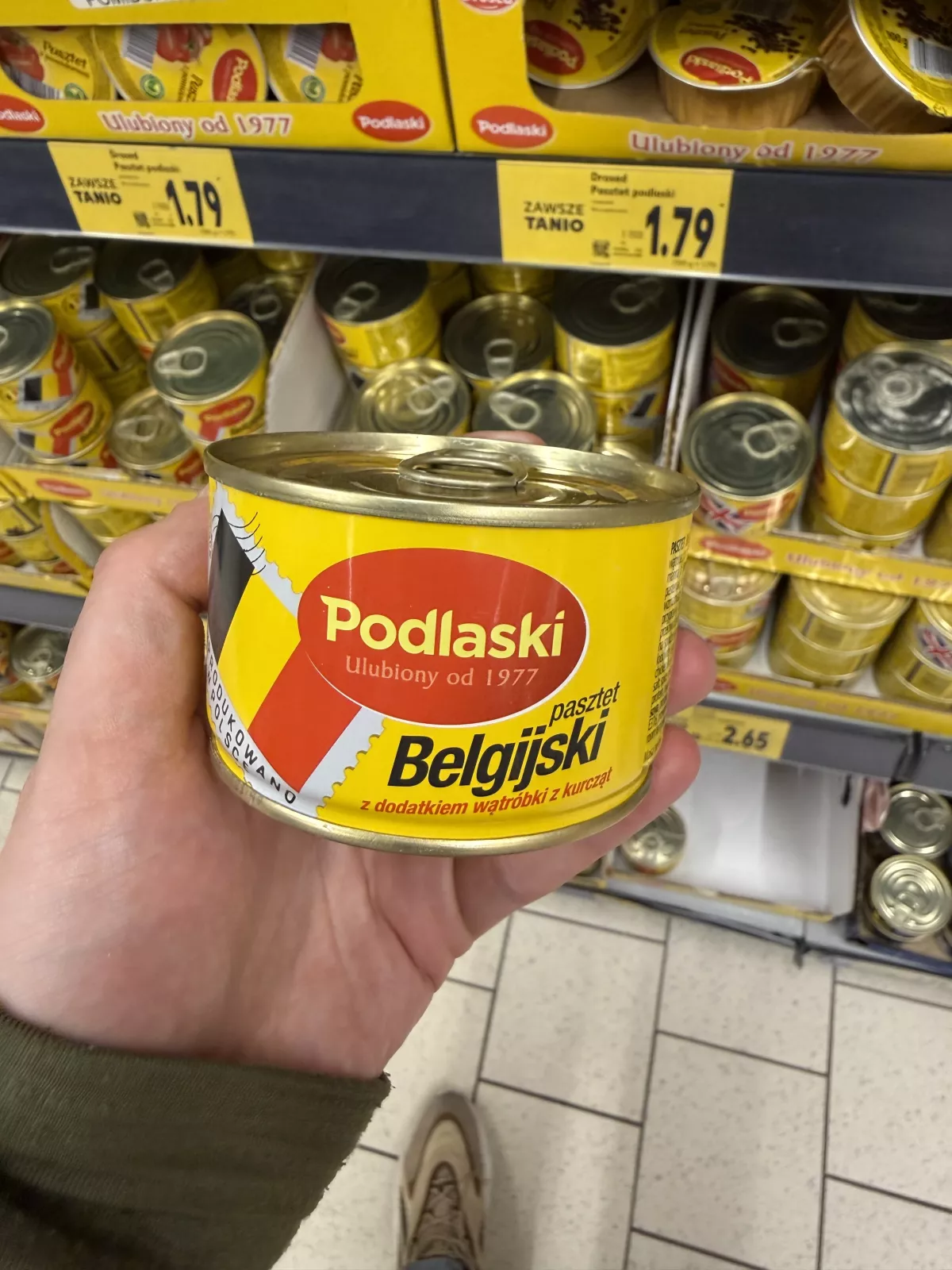 Drosed Podlaski Pasztet Belgijski z dodatkiem wątróbki z kurcząt | 160g