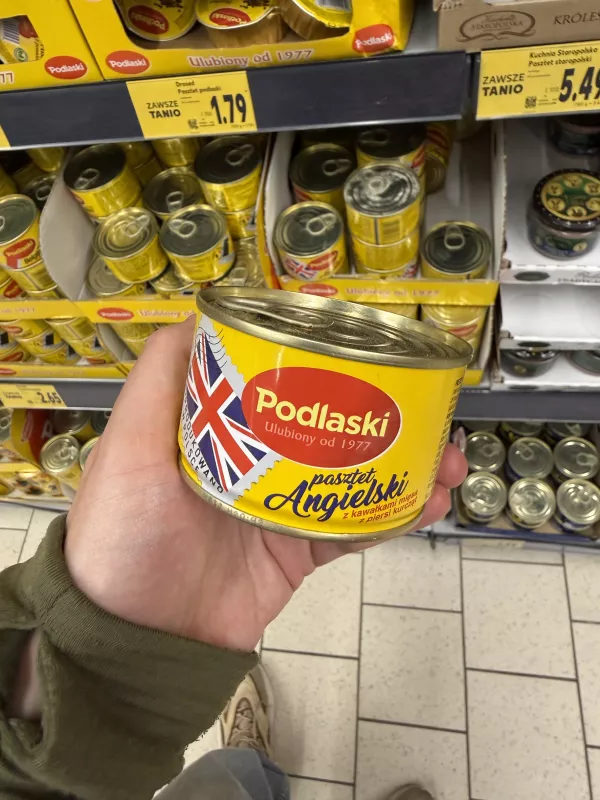 Drosed Podlaski Pasztet Angielski z kawałkami mięsa z piersi kurcząt | 160g