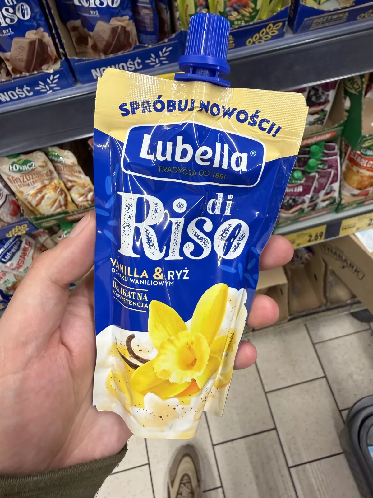 Lubella di Riso Vanilla & Ryż o smaku waniliowym | 100g