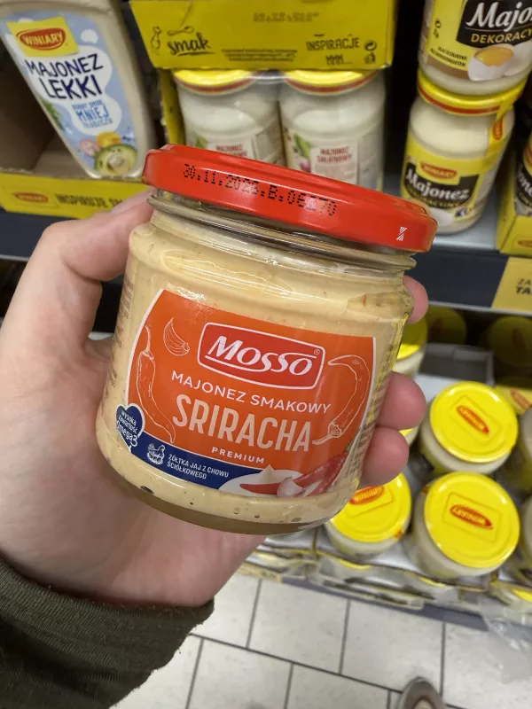 Mosso Majonez smakowy Sriracha Premium | 170g