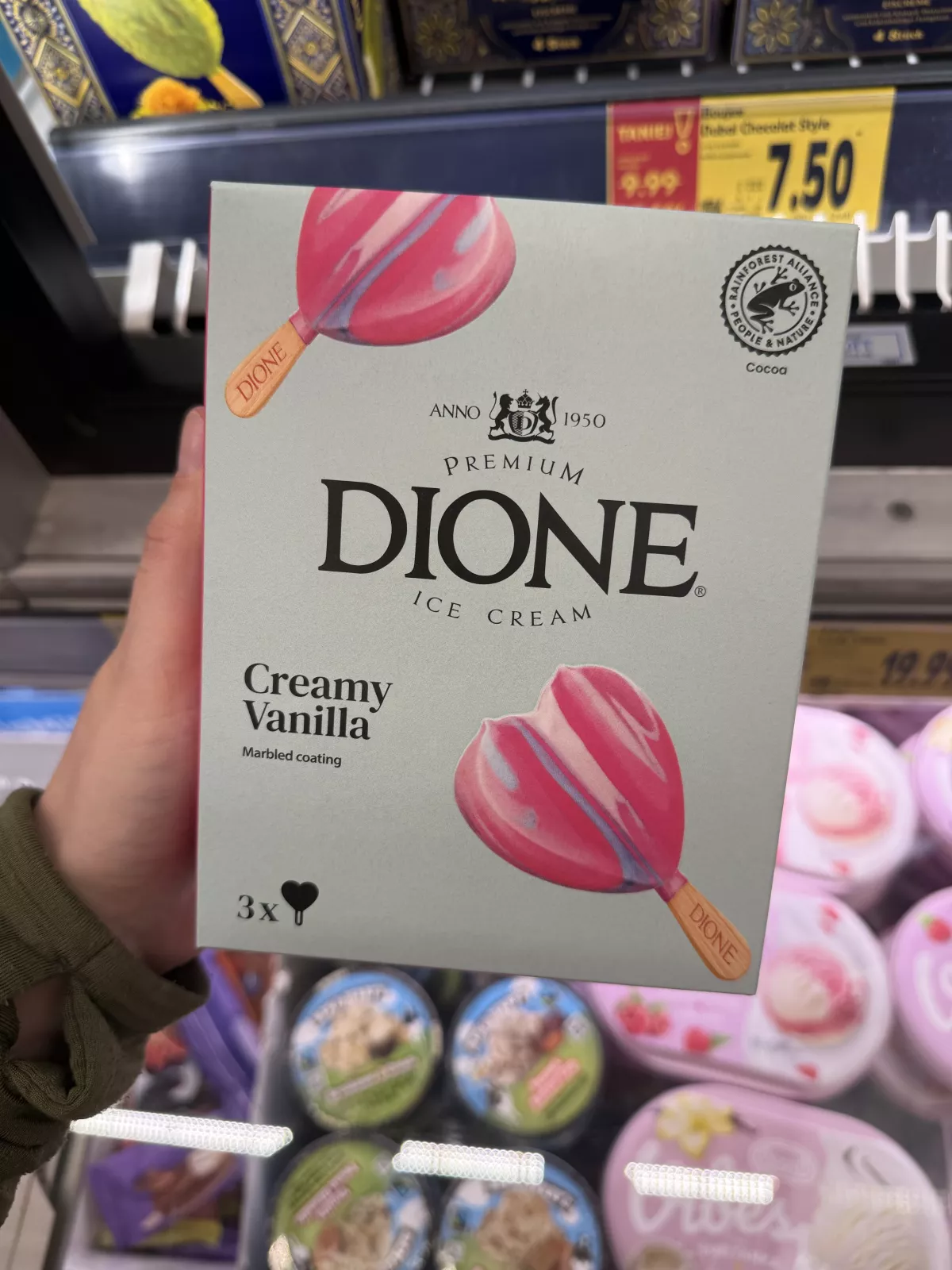 Dione Creamy Vanilla | 174g / 240ml