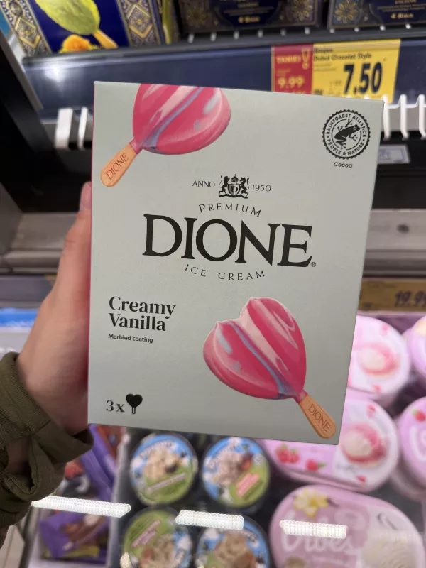 Dione Creamy Vanilla | 174g / 240ml