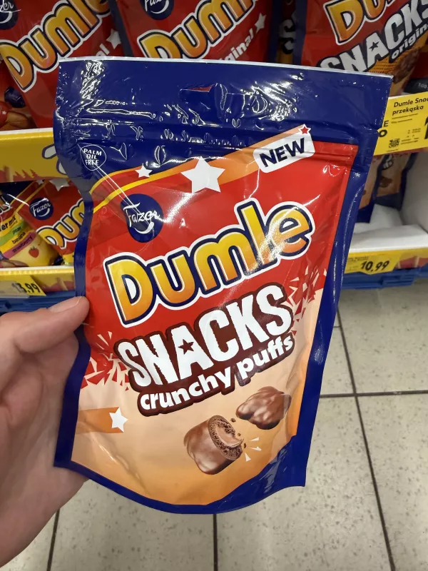 Fazer Dumle Snacks Crunchy Puffs | 100g