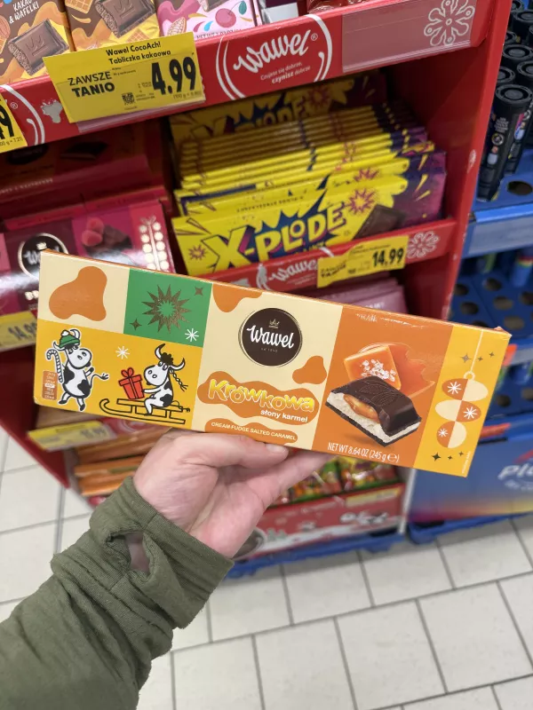 Wawel Krówkowa Słony Karmel | 245g