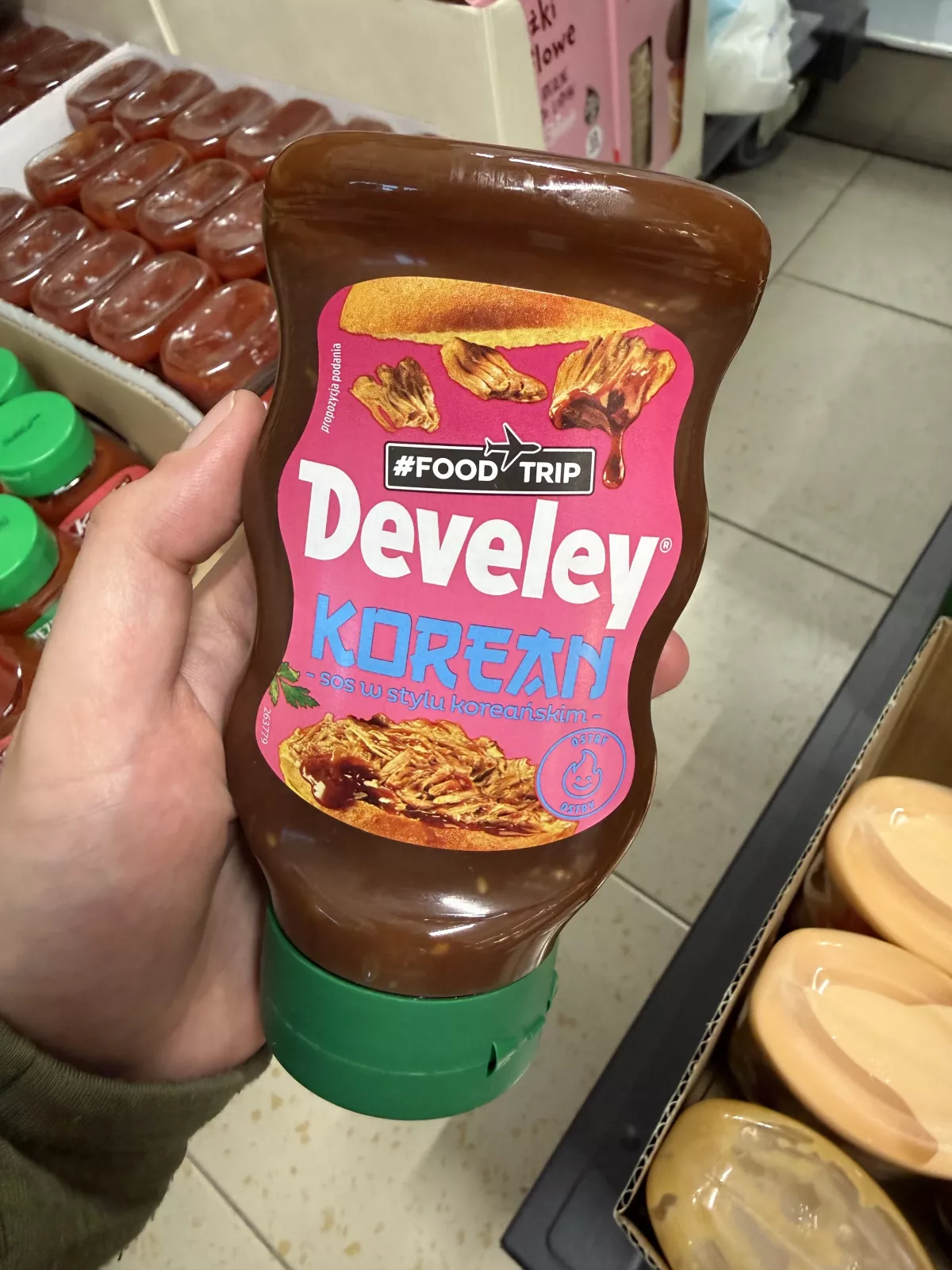 Develey Food Trip Korean sos w stylu koreańskim | 315ml / 344g