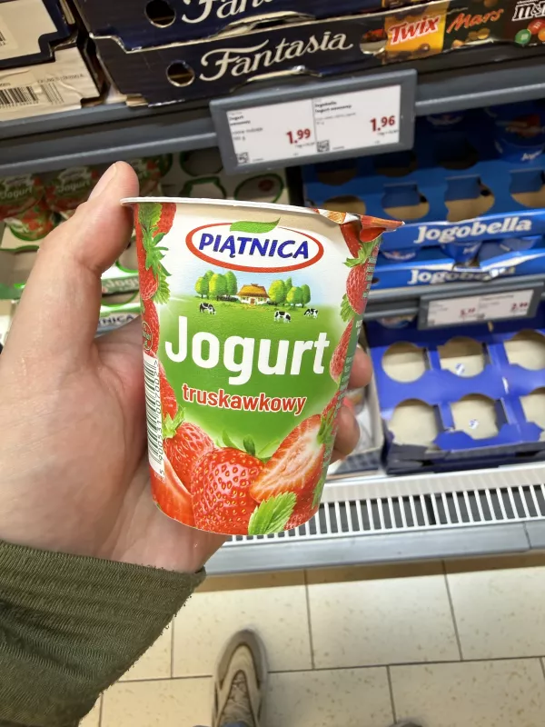 Piątnica Jogurt truskawkowy | 150g