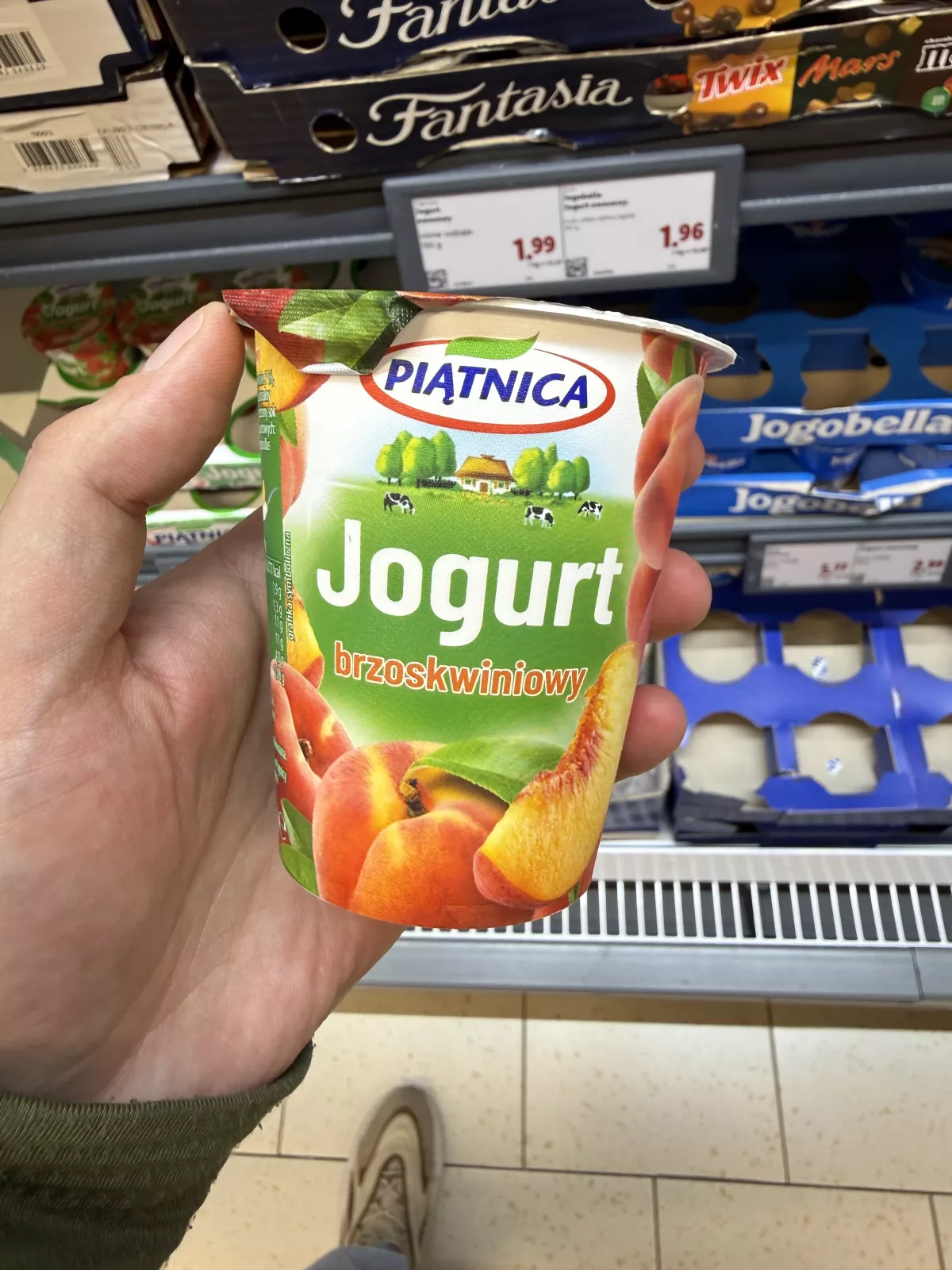 Piątnica Jogurt brzoskwiniowy | 150g