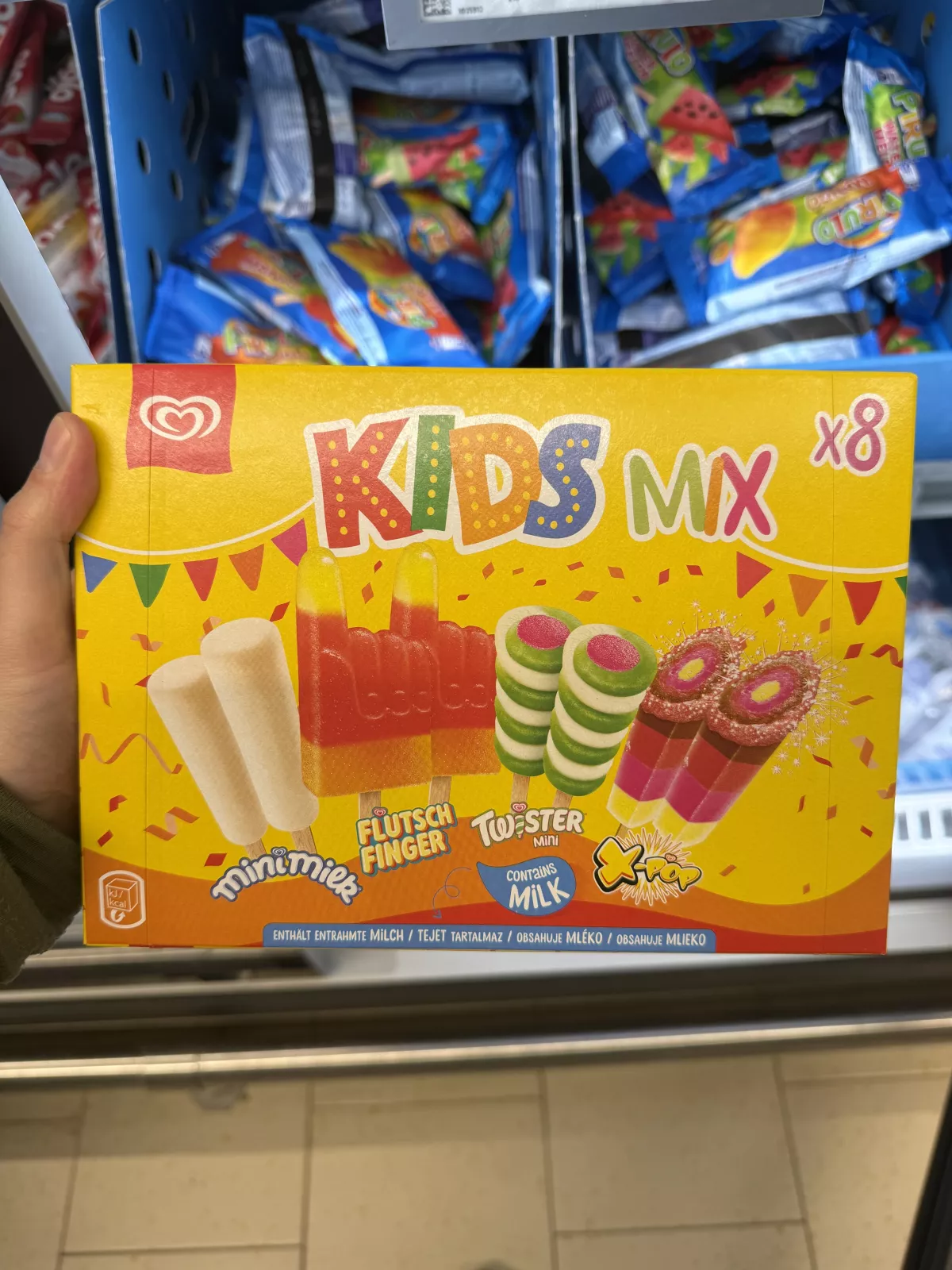 Algida Kids Mix 8 szt. | 369g / 398ml