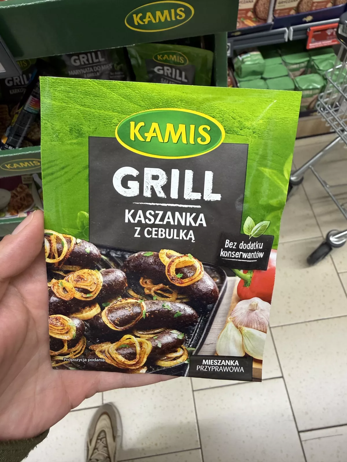 Kamis Grill Kaszanka z cebulką | 20g