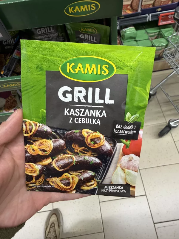 Kamis Grill Kaszanka z cebulką | 20g