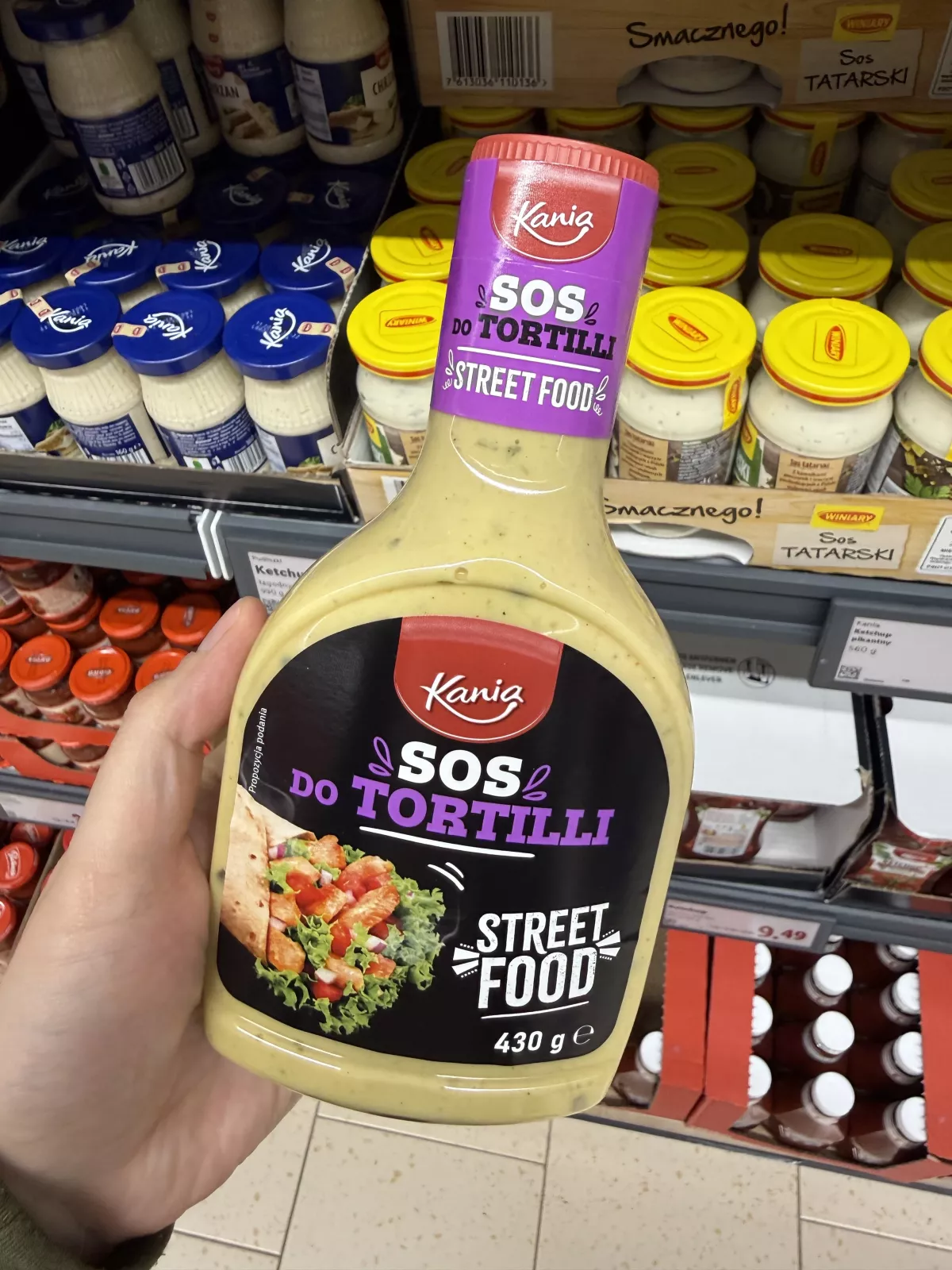 Kania Sos do Tortilli Street Food | 430g