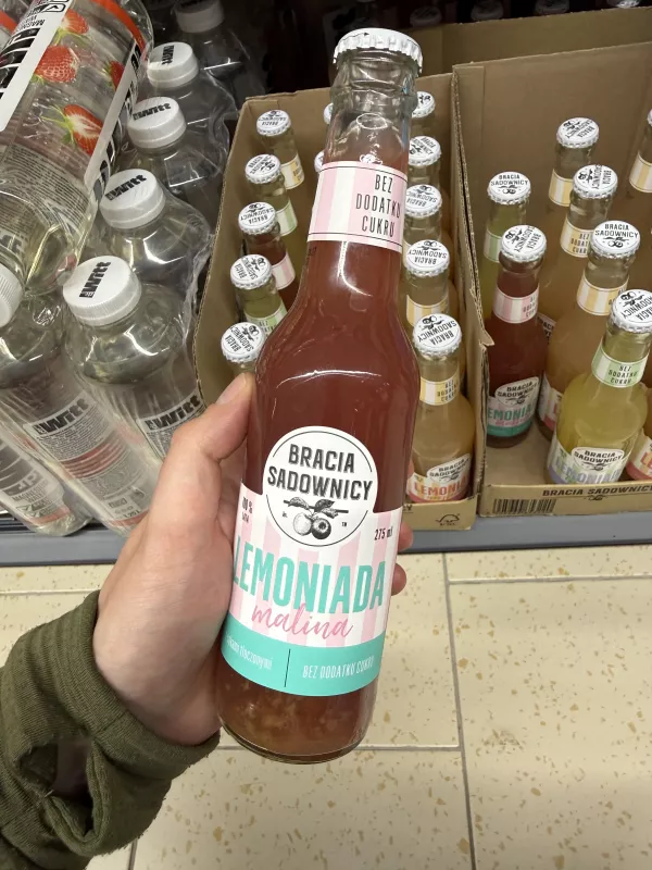 Bracia Sadownicy Lemoniada malina | 275ml