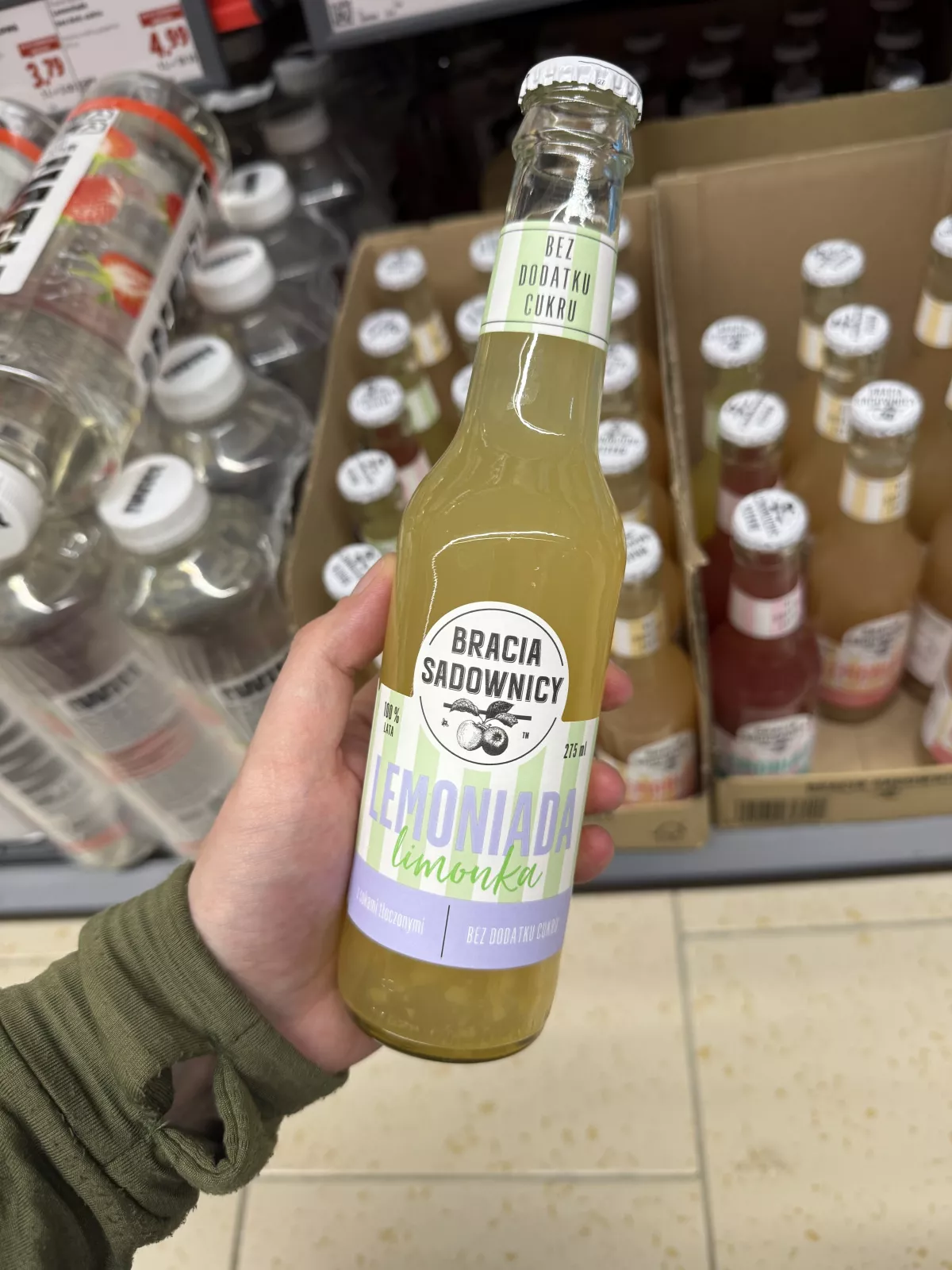 Bracia Sadownicy Lemoniada limonka | 275ml
