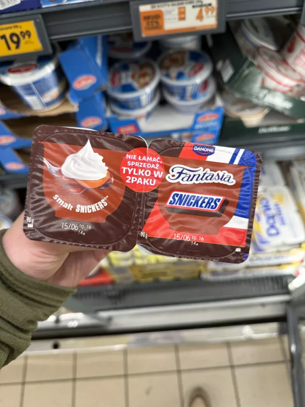 Fantasia Snickers | 2x90g