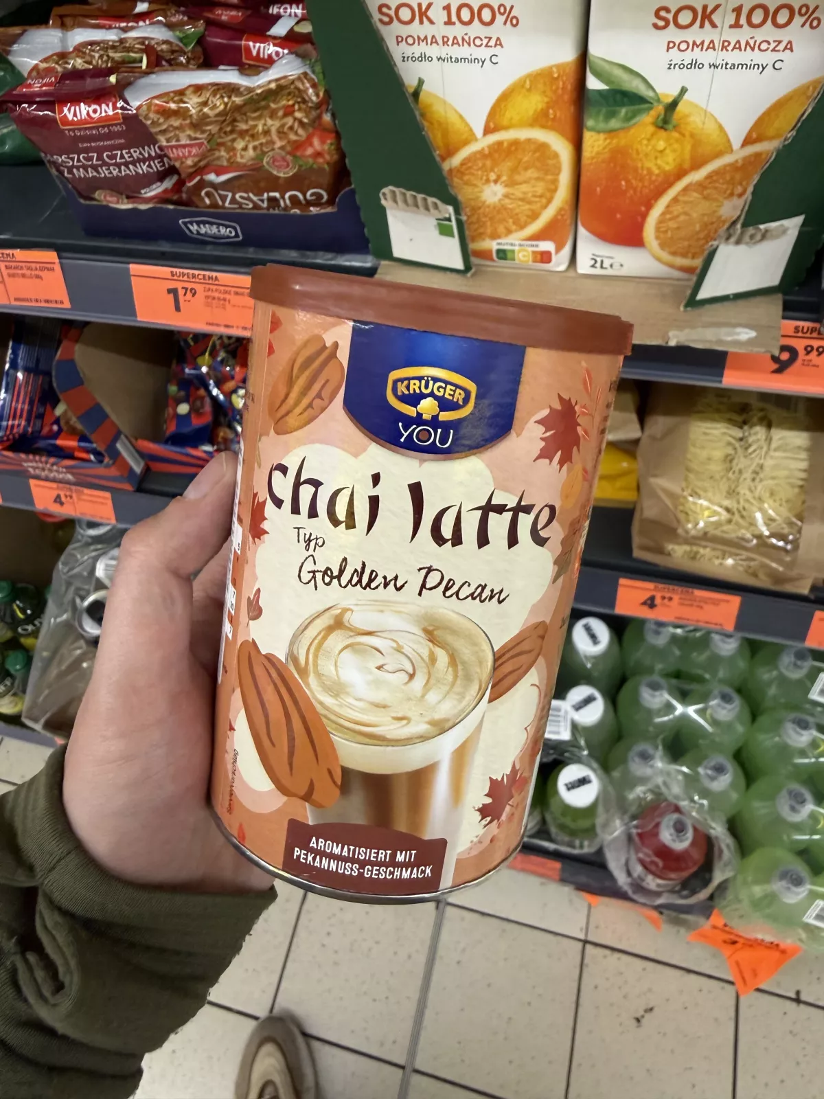 Krüger You Chai Latte Golden Pecan | 250g