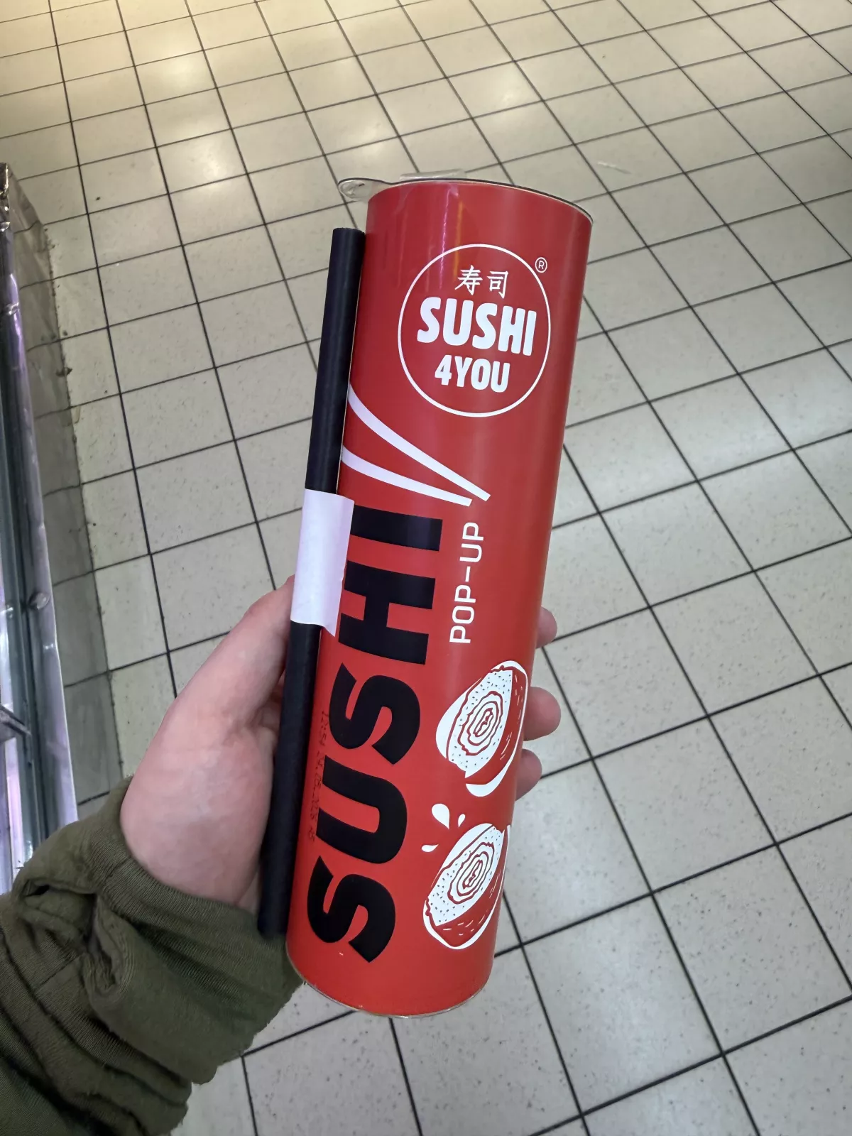 Sushi 4You Sushi Pop-Up Futomaki Łosoś z serkiem śmietankowym i papryką | 167g