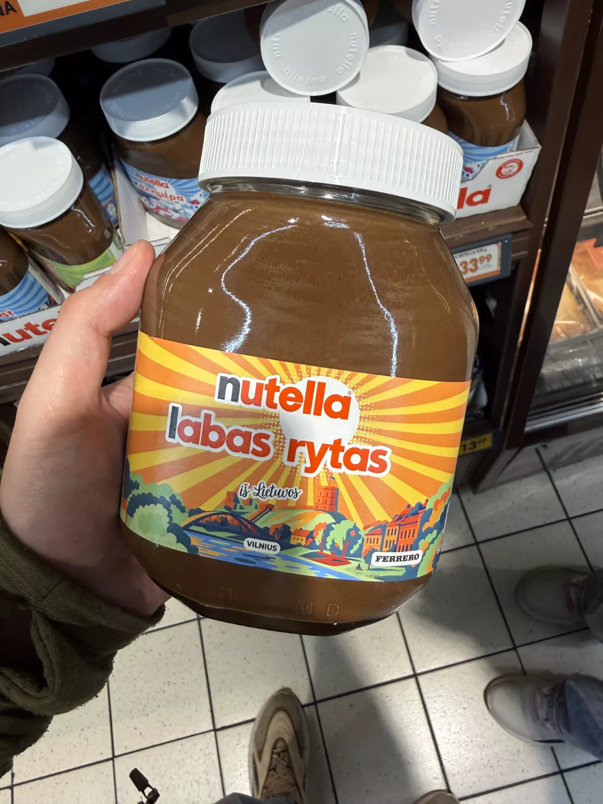 Nutella labas rytas iš Lietuvos / Nutella Litwa | 825g