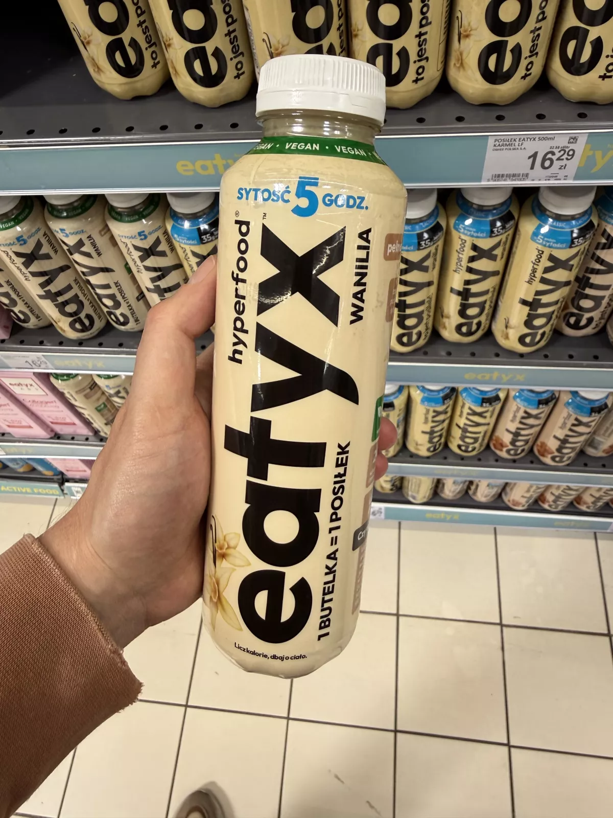 Eatyx Hyperfood Wanilia Vegan | 500ml