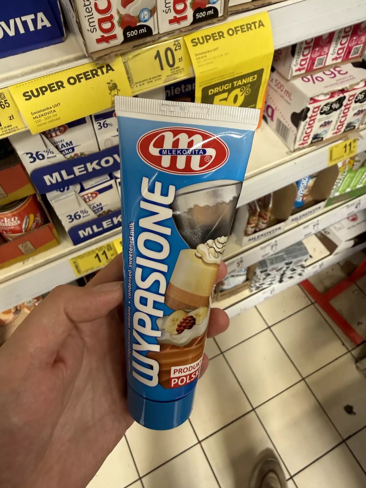Mlekovita Wypasione mleko zagęszczone słodzone | 150g