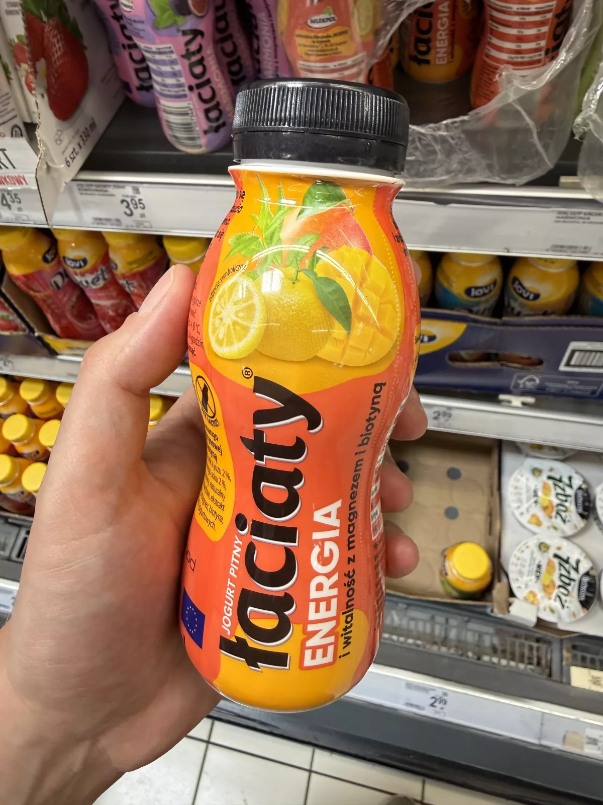 Łaciaty Energia i witalność z magnezem i biotyną | 250ml