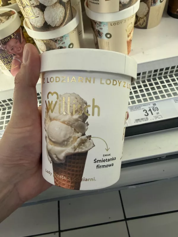 Willisch Lody Śmietanka firmowa | 370g / 465ml
