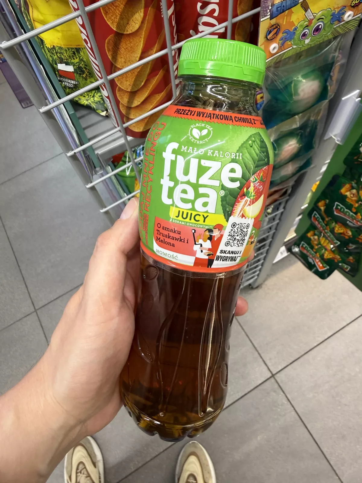 Fuze Tea Juicy o smaku Truskawki i Melona | 500ml