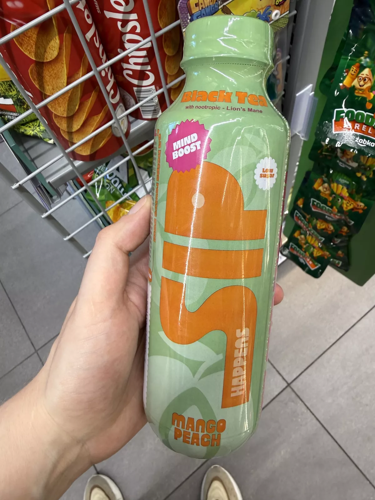 SIP Happens Black Tea Mango Peach z Lion’s Mane | 500ml