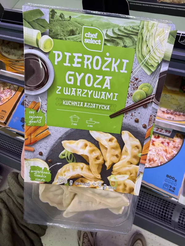 Chef Select Pierożki Gyoza z warzywami | 238g