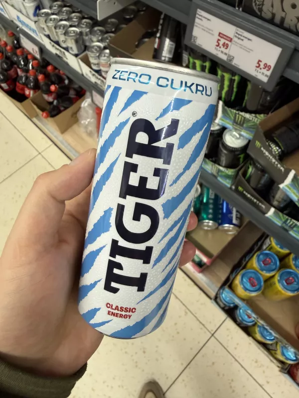 Tiger Classic Energy Zero Cukru (Odpal instynkt) | 250ml