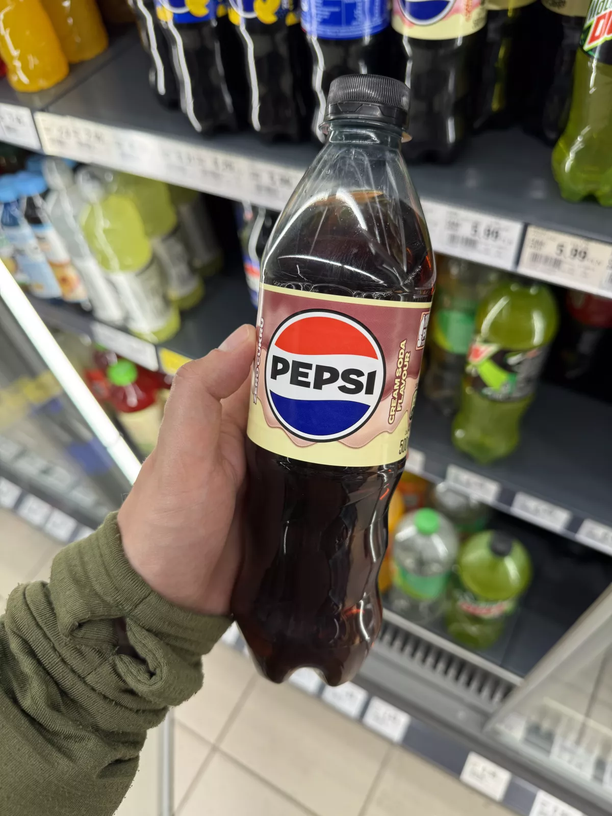 Pepsi Zero Cukru Cream Soda Flavour | 500ml