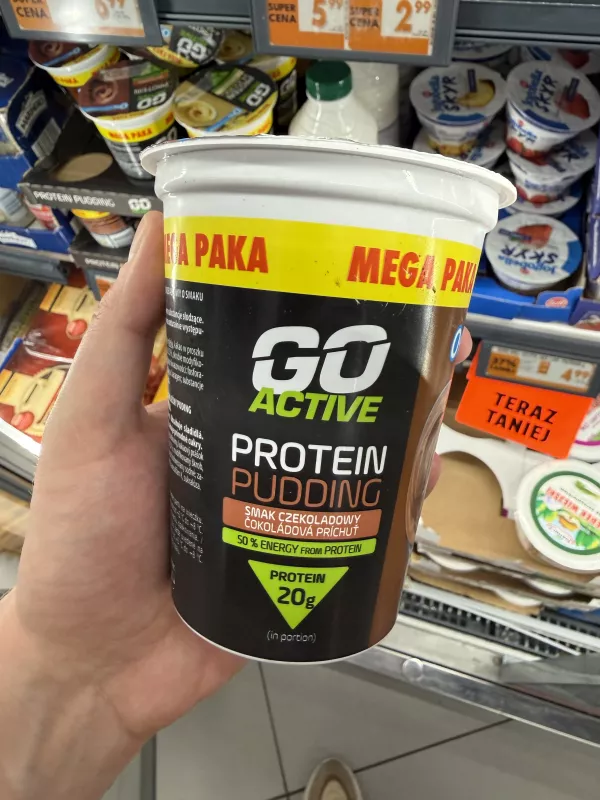 Go Active Protein Pudding smak czekoladowy | 400g